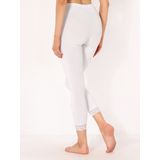 Dameslegging - Zwart - Viscose - 7/8 Lengte - Kant Versiering