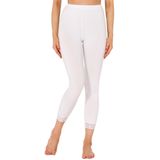 Dameslegging - Zwart - Viscose - 7/8 Lengte - Kant Versiering