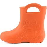 Ladeheid LA-CA-Frog Kinder Regenlaarzen - Rubber - Licht - EVA - Oranje (151c)
