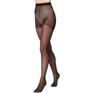 Damespanty - Glad - Transparant - 15 DEN - Versterkte Tenen
