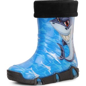 Ladeheid - LA-ZT-Szuwarek2020 - Kinder Regenlaarzen - Blauw - Rubber - Waterdicht