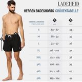 Ladeheid - LA40-199 - Zwembroek - Marineblauw - Sneldrogend, Ademend Materiaal, Mesh Binnenbroekje