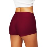 Merry Style HI-Leila Dames Zwembroek - Zwemshorts - Bikinibroekje - Elastische tailleband - Polyamide & Elastaan - Wijnrood (4242) - 42