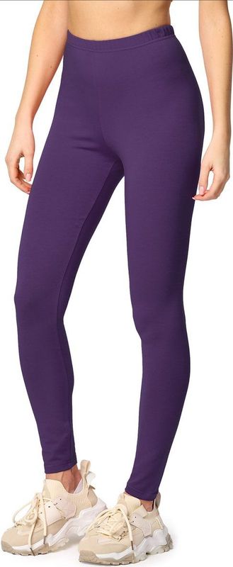 Merry Style - MS-MS10-198-LE - Leggings - Paars - Katoen 94%, Elastaan 6%