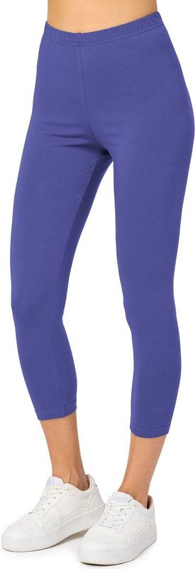 Merry Style - MS-MS10-199-LE - Capri Leggings - Kobalt - 3/4 Lengte - Katoen