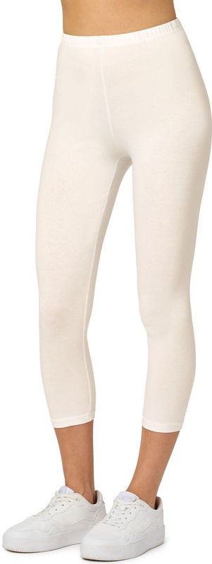Merry Style - MS-MS10-199-LE - Capri Leggings - Ecru - 3/4 Lengte - Katoen