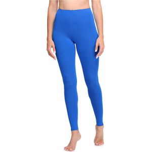 Ladeheid - LA40-133 - Lange Leggings - Kobalt - Katoen