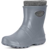 Ladeheid - Dames Regenlaarzen - Gevoerd - Waterdicht - Vederlicht - EVA - Zilver