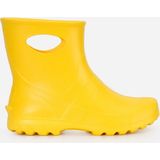 Ladeheid - Dames Regenlaarzen - Gevoerd - Waterdicht - Vederlicht - Geel - EVA