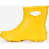 Ladeheid - Dames Regenlaarzen - Gevoerd - Waterdicht - Vederlicht - Geel - EVA