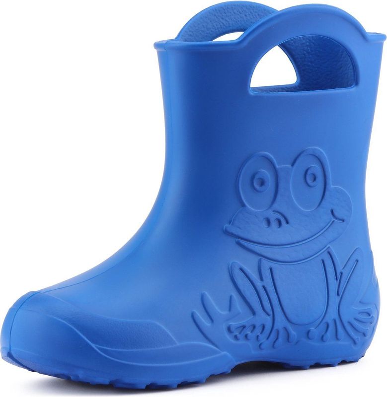 Ladeheid LA-CA-Frog Kinder Regenlaarzen - Rubber - Licht - EVA - Blauw