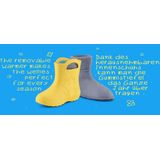 Ladeheid - LA-CA-03 - Regenlaarzen - Roze Grijs - Uniseks voor Kinderen