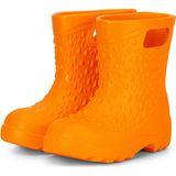 Ladeheid - LA-DW-KidsSpring - Kinder Regenlaarzen - Oranje - Gevoerd en Waterdicht - EVA