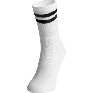 Ladeheid - AT007 - Katoenen Sokken - Wit - 5 Paar