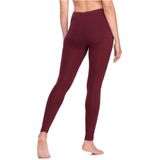 Ladeheid Dames Lange Leggings uit katoen LA40-133 (Bordeaux, M)