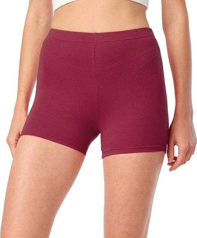 Merry Style - MS-MS10-392-LE - Korte Leggings - Wijnrood - Katoen - 5XL