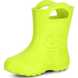 Ladeheid LA-CA-Frog Kinder Regenlaarzen - Rubber - Licht - EVA - Kalk