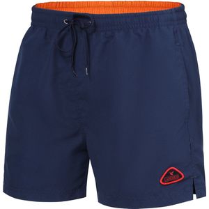 Ladeheid Mannen Zwemkleding Strand Shorts Zwem Shorts LAZA1003 (Marine Blauw Oranje, XL)
