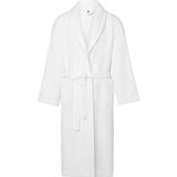 Ladeheid - Heren Badjas - Wit - 100% Katoen - Wafel Piqué - Met Capuchon