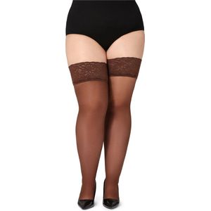 Merry Style - BLV-GI-1127 - Hold-Up Kousen - Cappuccino - 20 Denier - Elastisch - Polyamide