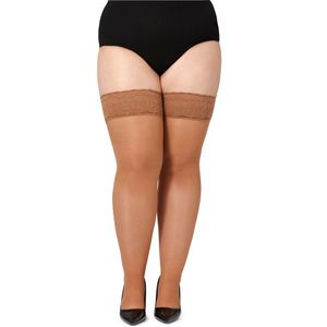 Merry Style - Hold-Up Kousen - Brons - 20 Denier - Elastisch - Polyamide - 3XL