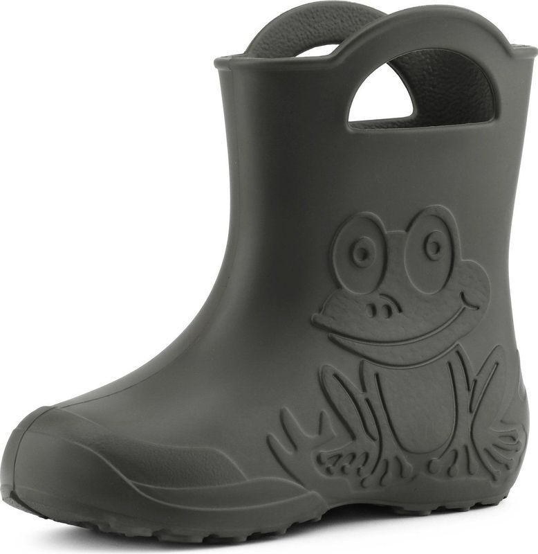 Ladeheid LA-CA-Frog Kinder Regenlaarzen - Rubber - Licht - EVA - Carbone