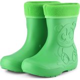 Ladeheid Kinder Regenlaarzen - Thermo Rubberlaarzen Vederlicht - EVA - LA-CA-PandaWinter - Groen