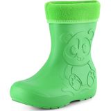 Ladeheid Kinder Regenlaarzen - Thermo Rubberlaarzen Vederlicht - EVA - LA-CA-PandaWinter - Groen