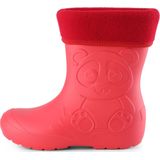 Ladeheid Kinder Regenlaarzen - Thermo Rubberlaarzen Vederlicht - EVA - LA-CA-PandaWinter - Koraal