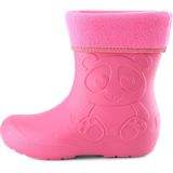 Ladeheid Kinder Regenlaarzen - Thermo Rubberlaarzen Vederlicht - EVA - LA-CA-PandaWinter - Roze
