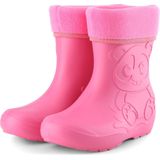 Ladeheid Kinder Regenlaarzen - Thermo Rubberlaarzen Vederlicht - EVA - LA-CA-PandaWinter - Roze