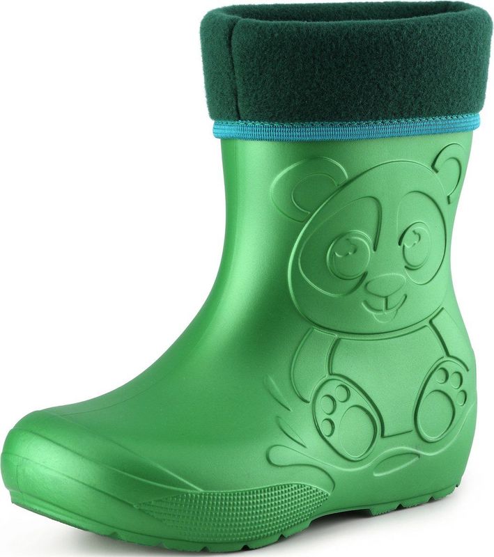 Ladeheid - LA-CA-11 - Rubberlaarzen - Smaragdgroen - Kinderen