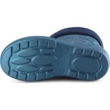 Ladeheid - LA-CA-PandaWinter - Kinder Regenlaarzen - Metallic Blauw - Thermo Rubberlaarzen Vederlicht