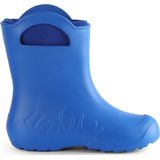 Ladeheid - LA-CA-12 - Regenlaarzen - Blauw - 100% Waterdicht - Kikkermotief