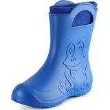 Ladeheid - LA-CA-12 - Regenlaarzen - Blauw - 100% Waterdicht - Kikkermotief