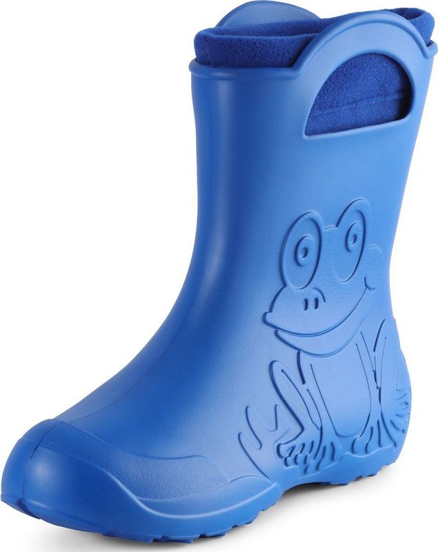 Ladeheid - LA-CA-12 - Regenlaarzen - Blauw - 100% Waterdicht - Kikkermotief