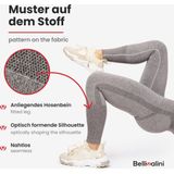 Bellivalini BLV50-254 Sportlegging voor dames, push-up, compressie, hoge taille, gym, fitness
