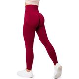 Bellivalini - BLV-BLV50-255-LE - Dames Leggings - Claret - Push Up - High Waist - Sportbroek - Lang