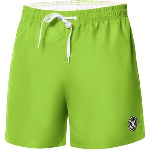 Ladeheid - LA40-198 - Zwembroek - Licht Groen - Sneldrogend Polyester, Mesh Binnenbroekje, Elastische Tailleband