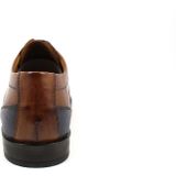 LLOYD - Kalmar - Veterschoen - Cognac - Leer - Wide Fit