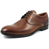 LLOYD - Kalmar - Veterschoen - Cognac - Leer - Wide Fit