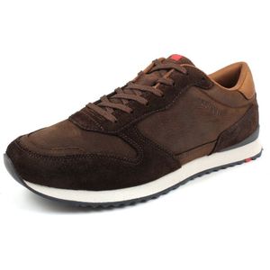 Lloyd Shoes 23-905-12 EDMOND - Lage sneakersHeren sneakersVrije tijdsschoenen - Kleur: Bruin - Maat: 42