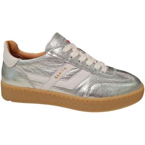 LLoyd - Akari Silver Dames Sneakers - Zilver - Leer