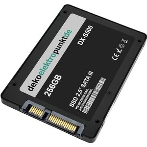 dekoelektropunktde 256GB SSD harde schijf geschikt voor Latitude E6410 Dell Latitude E6420, alternatieve vervanging
