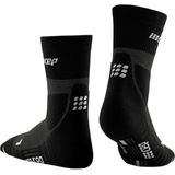 CEP - Hiking Merino Mid-Cut Sokken - Groen - Merino Wol