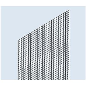 eurokraft pro Bekledingsrooster achterwand, voor hoogte 2500 mm, 3 veiligheidslijsten