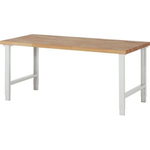 eurokraft pro Werkbank, bouwdoossysteem serie 7000, zonder onderbouw, b x d = 2000 x 900 mm