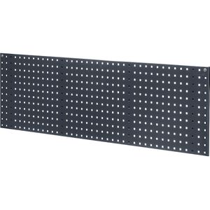 Plaatstalen plaat met vierkante perforaties, lengte 1524 mm EUROKRAFTpro