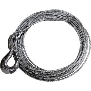 Thern Roestvast stalen kabel inclusief lasthaak, kabel-Ø 4,8 mm, lengte 13,7 m, vanaf 2 stuks