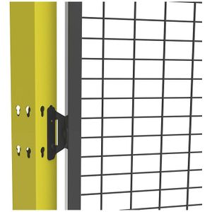 Axelent Hoekkoppeling X-GUARD, 0 - 180°, grafietzwart